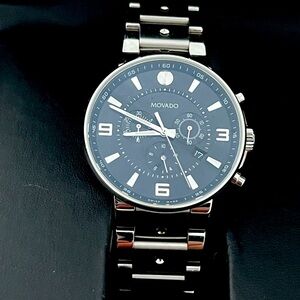 Movado Pilot SE Stainless Steel